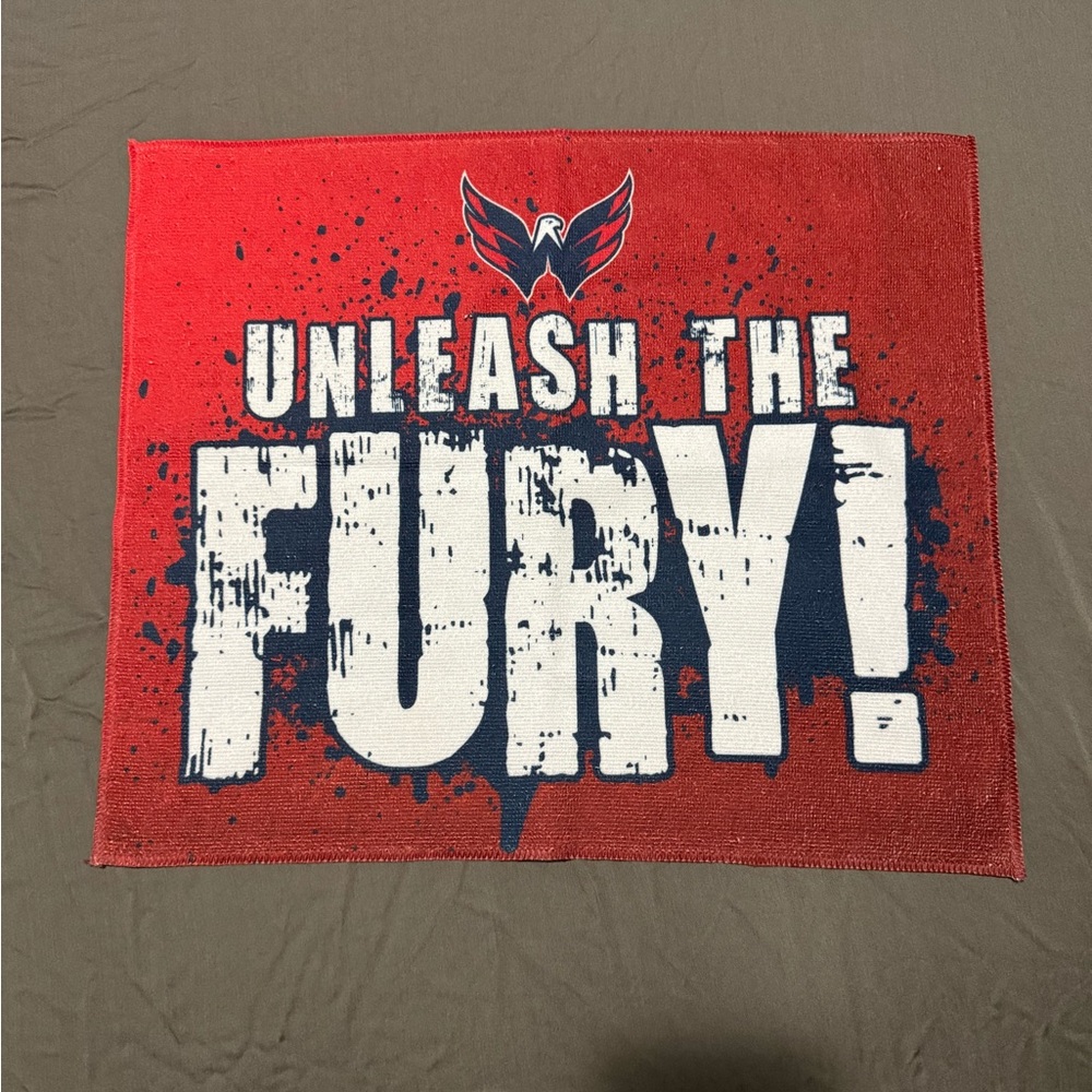 Washington Capitals Unleash the Fury Rally Towel